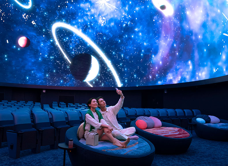 在行星表格中頂級星空體驗