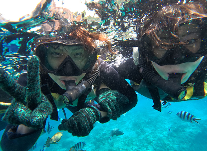 包團方案「青之洞窟浮潛海灘門票」