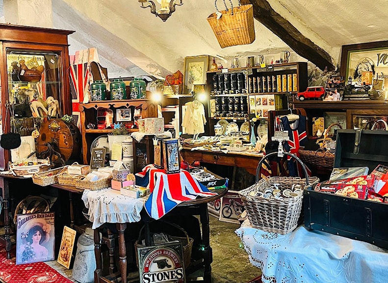 購買土特產或地點租借