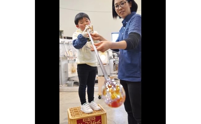 「森林之國玻璃工房」體驗景象