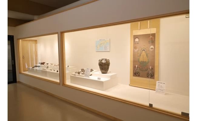 奈良山等妙寺歷史交流館的內部景觀