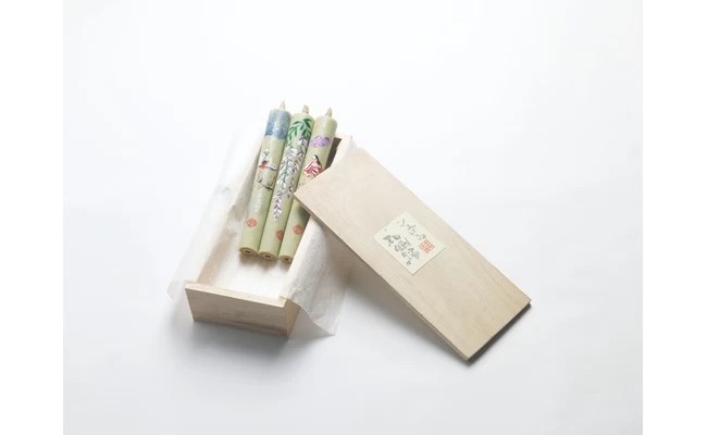 彩繪蠟燭3支組