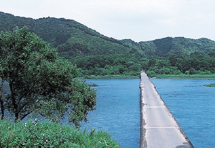 佐田沈下橋（四万十川）