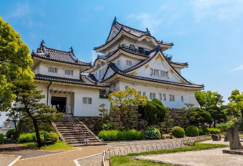 岸和田城