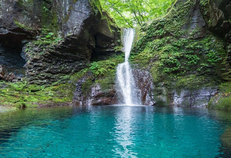 おしらじの滝