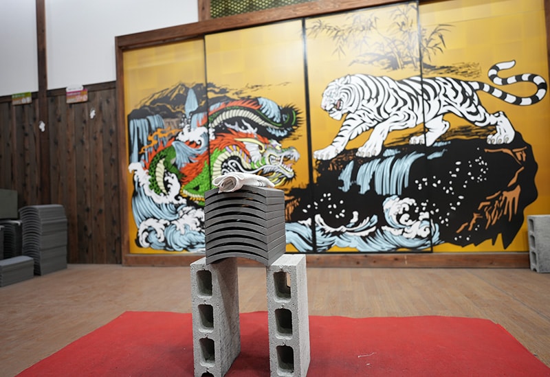 瓦割り体験道場