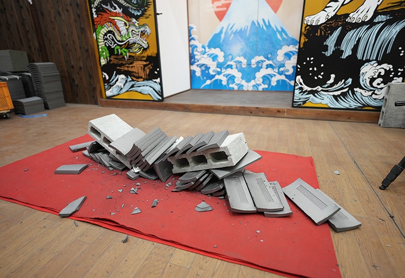 瓦割り体験道場