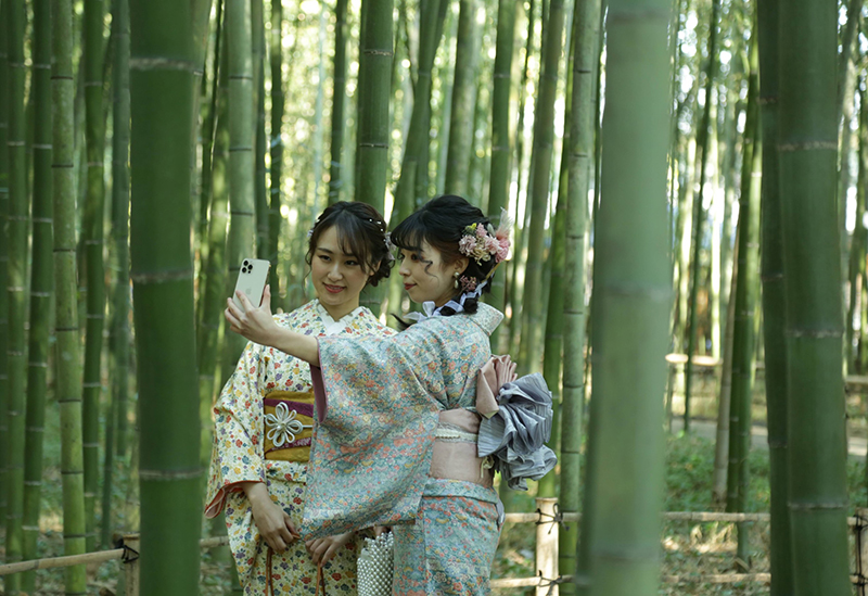 レンタル着物岡本 嵐山店