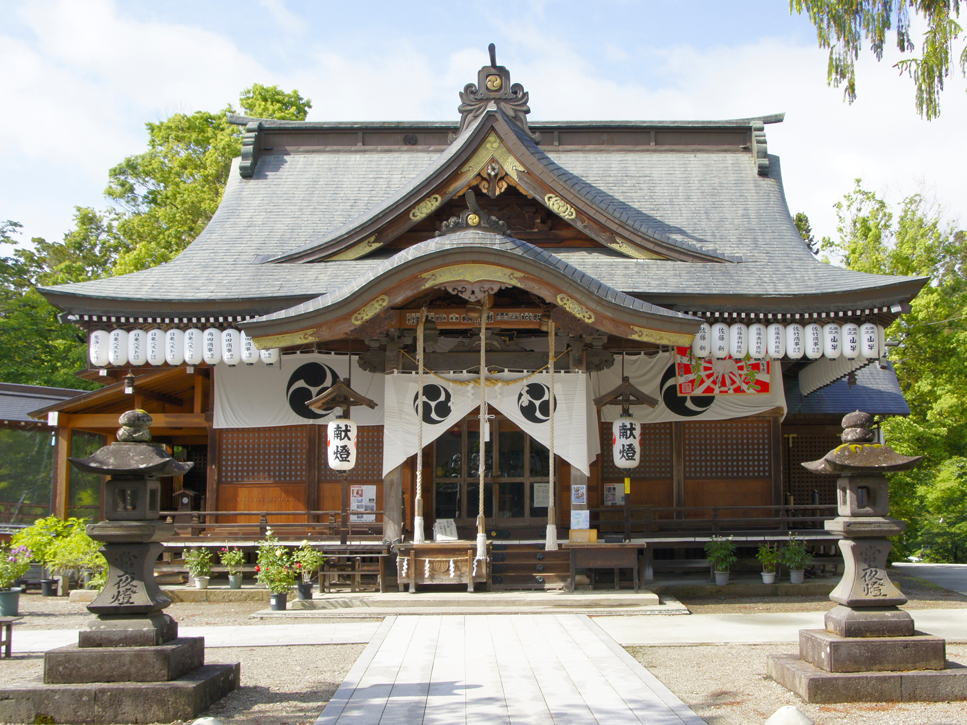 寒河江八幡宮